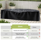 Outdoor Vista 11-Piece Half-Moon Sectional Set