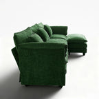 Cloud Modular 4-Piece Sofa with Ottoman (113")