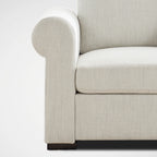 Cove Oversized Rolled Arm Chair