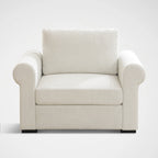 Cove Oversized Rolled Arm Chair