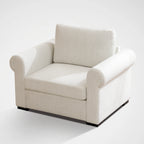 Cove Oversized Rolled Arm Chair