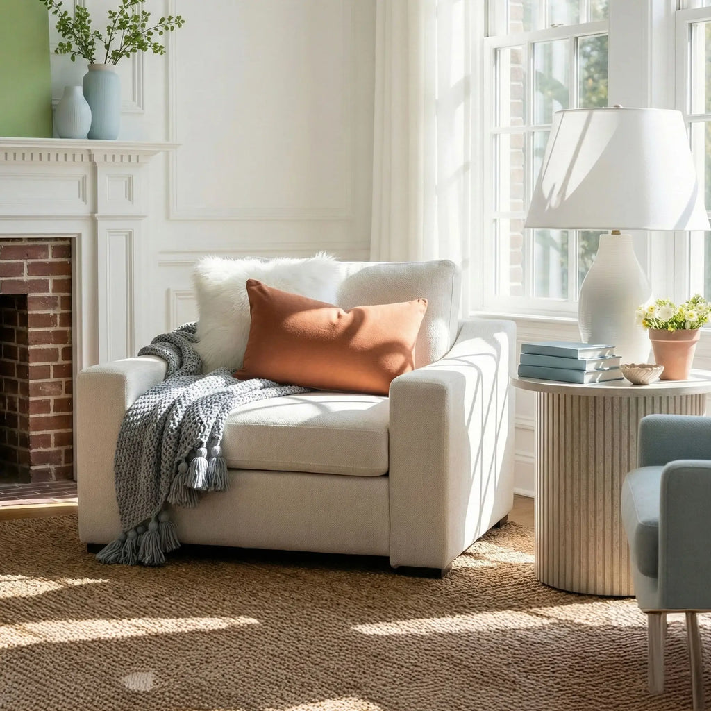 Cove Oversized Slope Arm Accent Chair