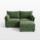 Huddle Modular 3-Piece Sofa with Ottoman (71")