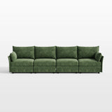 Huddle Modular 4-Piece Chenille Sofa (135")