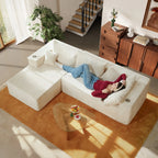 Melo Boneless 2-Piece Chaise Sectional (108")