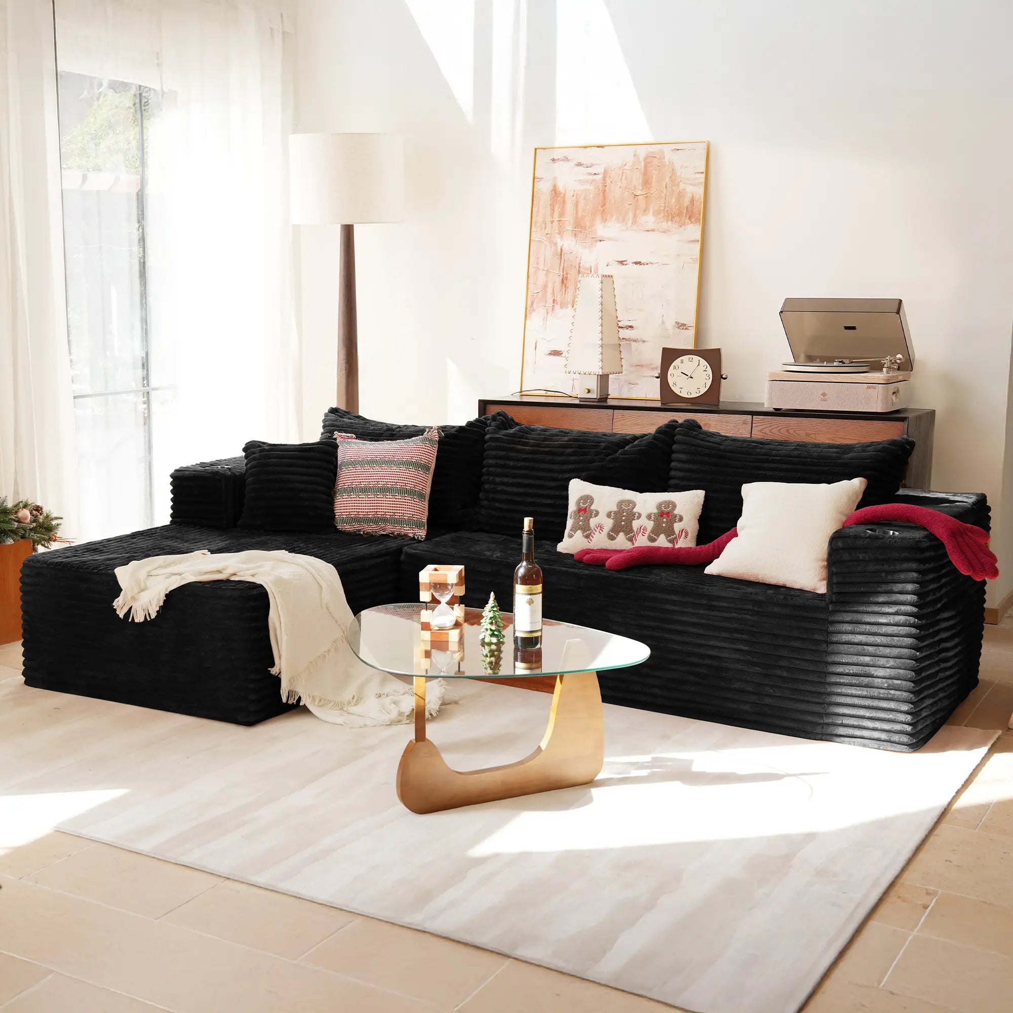 Melo Boneless 2-Piece Chaise Sectional (108")