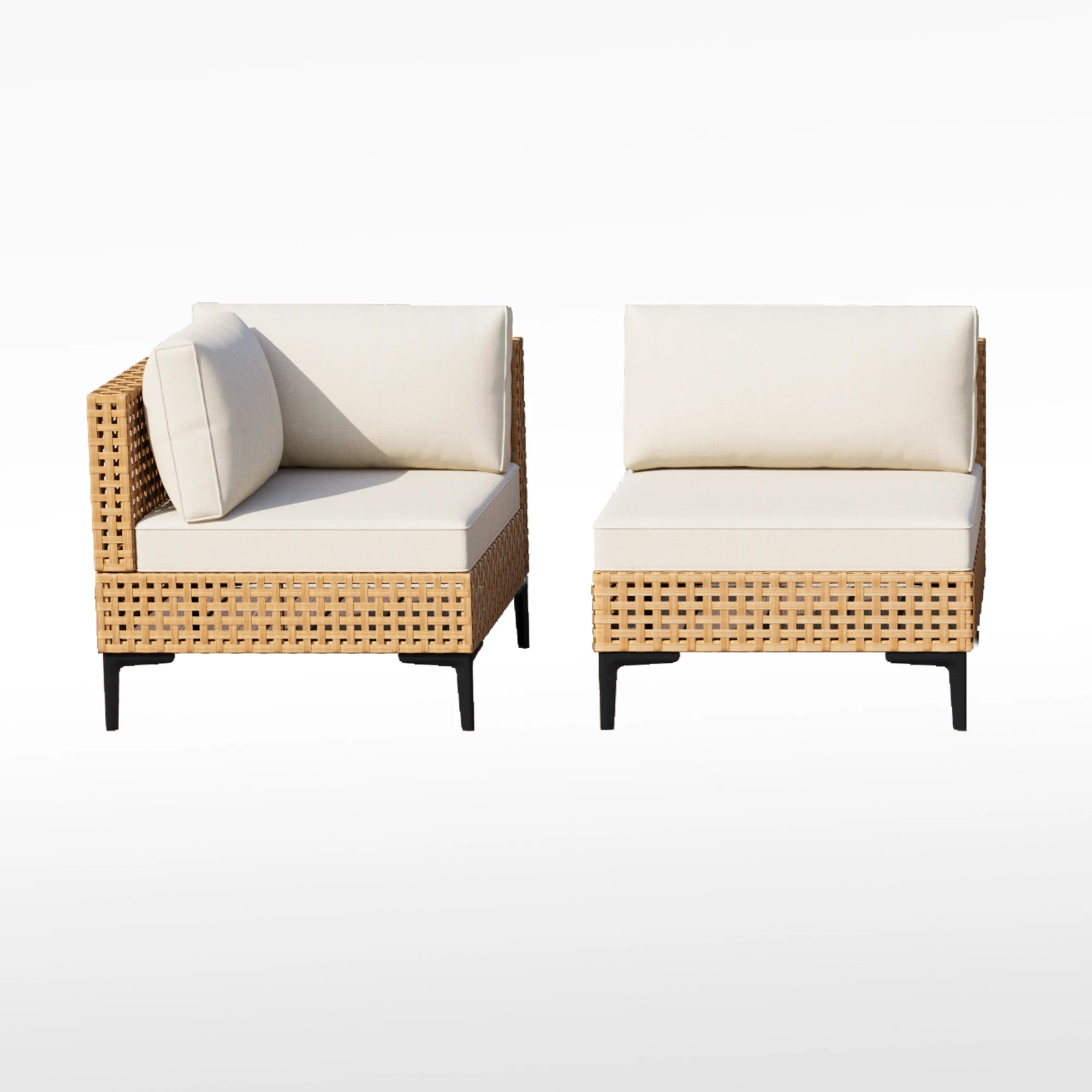 Build Your Own – Outdoor Boho Wicker Modular Sectional