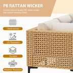 Build Your Own – Outdoor Boho Wicker Modular Sectional