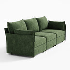Huddle Modular 3-Piece Chenille Sofa (103")
