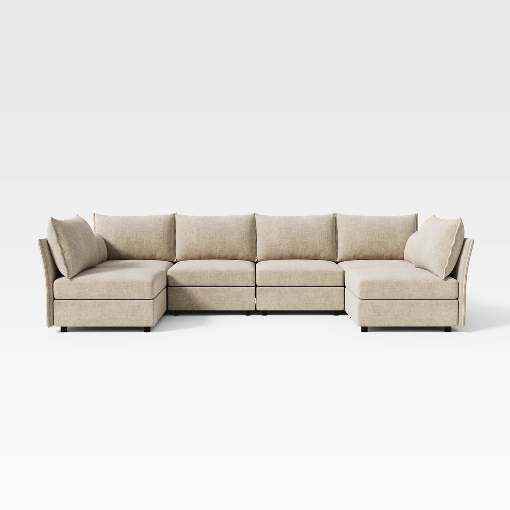 Huddle Modular 6-Piece Sofa (102-197")